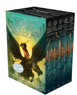 PERCY JACKSON AND THE OLYMPIANS 5 BOOK PAPERBACK BOXED SET [US PAPERBACK PRE-ORDER]
