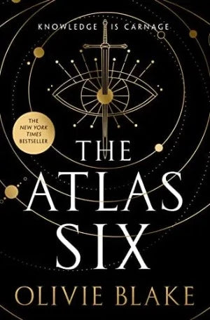THE ATLAS SIX [US HARDCOVER REMAINDERED COPY + FREE ARTPRINT PRE-ORDER]