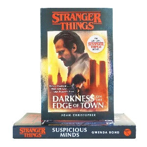 STRANGER THINGS SUSPICIOUS MINDS & DARKNESS ON THE EDGE OF TOWN BOOK BUNDLE [UK PAPERBACK PRE-ORDER]